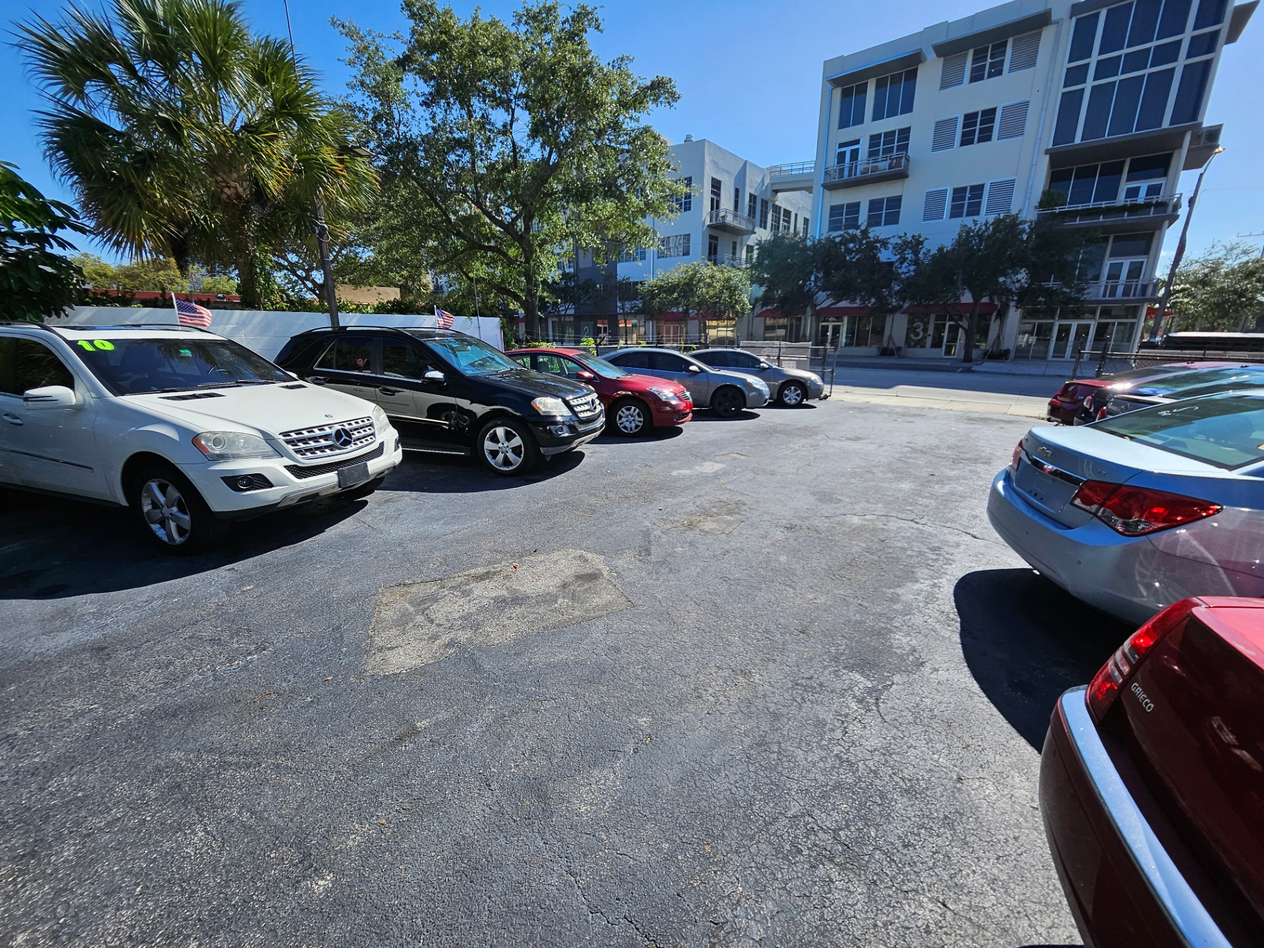 Memory from 446 N. Andrews Ave — The lot, ready for the next customer